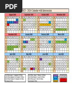 2025-2026 School Calendar For Corpus Christi ISD