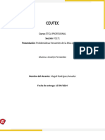 Problemáticas Frecuentes de La Ética Profesional