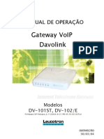 Manual Operacao Gateway Dv101st 102