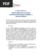 CURSO VIRTUAL 2da Versión AFRONTAMIENTO AL ESTRÉS, Y MUSICOTERAPIA