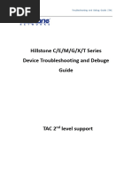 Hillstone All Series Device Troubleshooting and Debug Guide