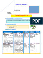 D3 A3 SESION PS. Respeto y Equidad de Derechos