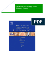 Instant Download Textbook of Pediatric Rheumatology 5th Ed Edition J. Cassidy PDF All Chapter