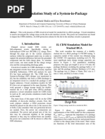 (CDM在BGA中的仿真研究) CDM Simulation Study of a System-In-package