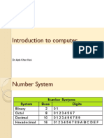 Introduction To Computer Part 1