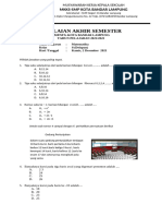 Soal MATEMATIKA Kelas 8 Ganjil 2021