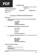 Equations Et Inéquations Dans D Lamine Diaw