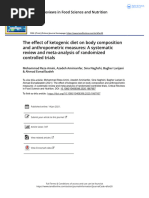 The Effect of Ketogenic Diet On Body Composition