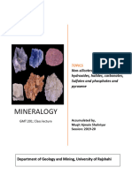 GMT-201 (Non Silicates & Pyroxene)