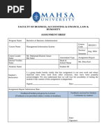 Assignment Guide Management Information System