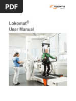 Lokomat V6.2 With SW6.5 User Manual (EN) - Original - 10460