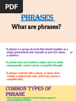 Phrases and Articles