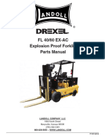 FL 40/60 EX Explosion Proof Forklift Parts Manual: Landoll Company, LLC