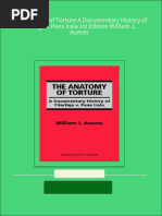 Full Download The Anatomy of Torture A Documentary History of Filartiga V Pena Irala 1st Edition William J. Aceves PDF