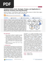 Sharma Et Al 2024 Unnatural Amino Acids Strategies Designs and Applications in Medicinal Chemistry and Drug Discovery