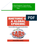 (FREE PDF Sample) Rhetoric of A Global Epidemic Transcultural Communication About SARS 1st Edition Huiling Ding Ebooks