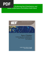 Sea Clutter Scattering The K Distribution and Radar Performance 2nd Edition Keith Ward 2024 Scribd Download