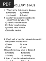 Maxillary Sinus