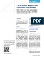 S2k Guidelines: Diagnosis and Treatment of Varicose Veins: Leitlinien Und Empfehlungen