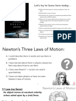 L05 - Newton and Gravity