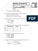 Examen - Bimestral - de - GRAMATICA 2 A MISS PATTY