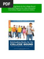 (FREE PDF Sample) Outstanding Books For The College Bound Titles and Programs For A New Generation First Edition Angela Carstensen (Editor) Ebooks