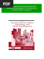 (FREE PDF Sample) Socioeconomic Status Parenting and Child Development Monographs in Parenting Series 1st Edition Marc H. Bornstein Ebooks