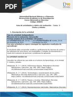 Guia de Actividades y Rúbrica de Evaluación - Unidad 3 - Tarea 3 - Grafos y Árboles