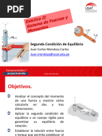 TEMA 07 Segunda Condición de Equilibrio 2D y 3D