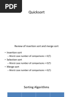 Lec9 Quicksort