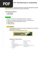 Intro. To Computing1