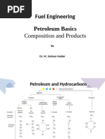 Lecture - 1-Petroleum Composition and Products