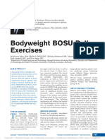 Bodyweight BOSU Ball Exercises.