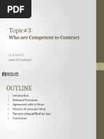 Who Is Competent To Contract