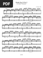 Etude Op.10 No.2: in A Minor "Chromatic"