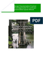 Wetland Landscape Characterization Practical Tools Methods and Approaches For Landscape Ecology Second Edition Sylvain Ménard