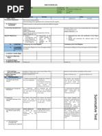 DAILY LESSON LOG in CONTEMPO Week 3