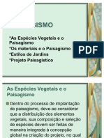 Projeto Paisagismo