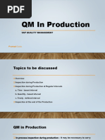 QM in Production