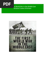 The First World War in The Middle East Kristian Coates Ulrichsen All Chapter Instant Download