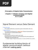 Principles of Digital Data Transmission