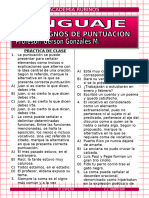 Signo de Puntuación - Práctica