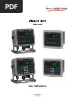 Indicators: User Instructions