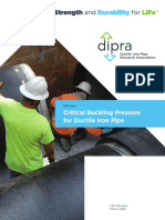 DIPRA Critical Buckling Pressure