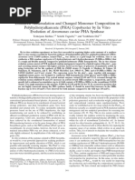 Kichise Et Al 2002 Enhanced Accumulation and Changed Monomer Composition in Polyhydroxyalkanoate (Pha) Copolyester by