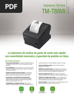 Especificaciones-TM-T88VII - PDF IMPRESORA TERMICA