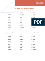 Ortografía. Reglas Generales de Acentuación. Alumnos