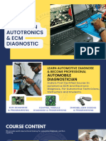 Advance Training in Autotronics Ecu Diagnostic