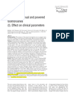 Ef Cacy of Manual and Powered Toothbrushes (I) - Effect On Clinical Parameters - Haffajee Et Al. 2001