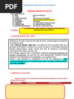 U de Aprendizaje Vii Religión 4° - 2024